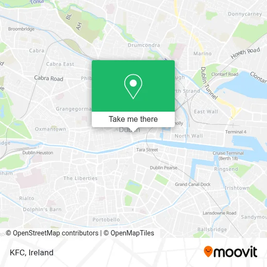 Kfc map