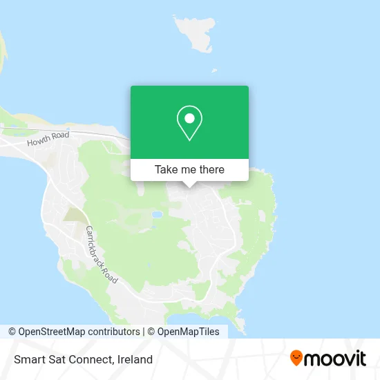Smart Sat Connect map