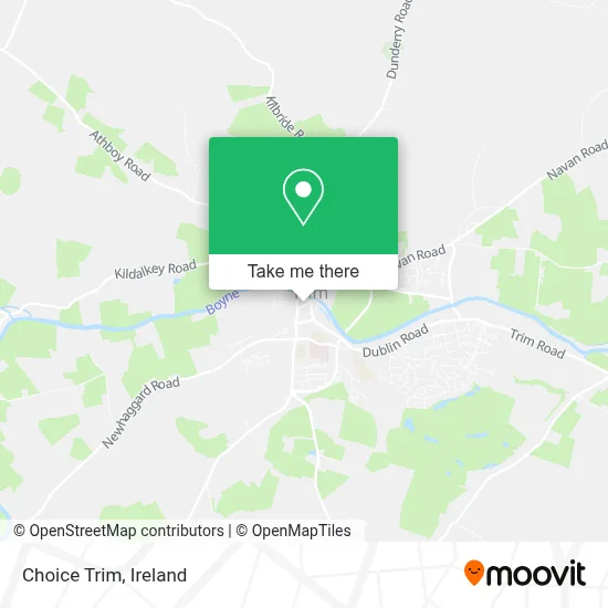Choice Trim map