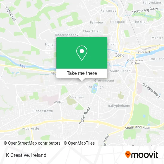 K Creative map