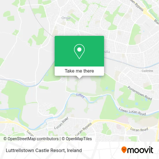 Luttrellstown Castle Resort map