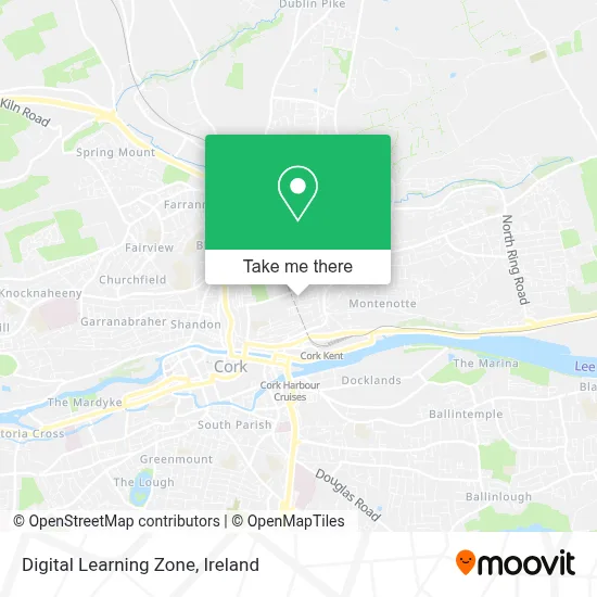 Digital Learning Zone map