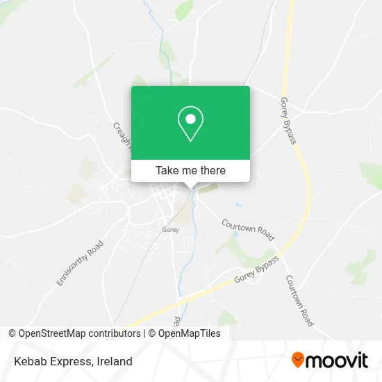 Kebab Express map
