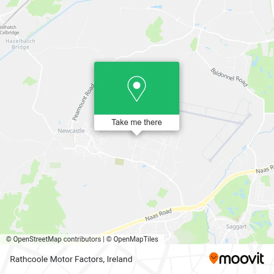 Rathcoole Motor Factors map