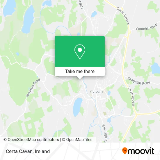 Certa Cavan map