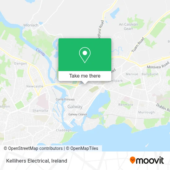 Kellihers Electrical map