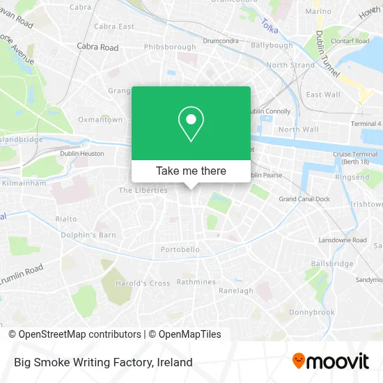 Big Smoke Writing Factory map