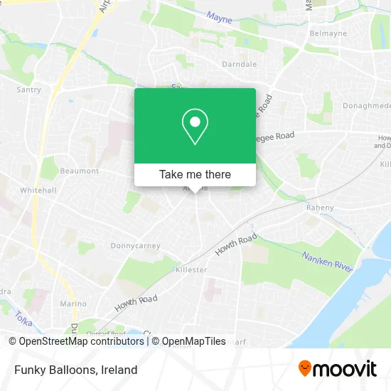 Funky Balloons map
