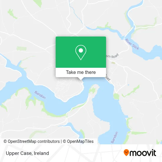 Upper Case map