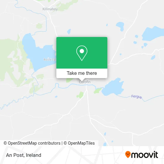 An Post map