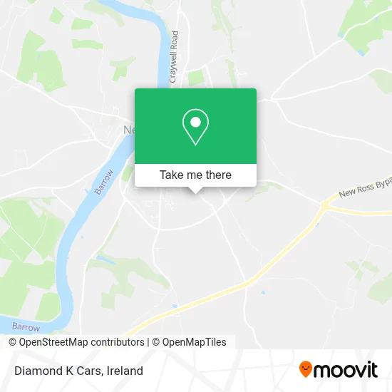Diamond K Cars map