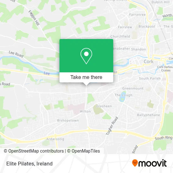 Elite Pilates map