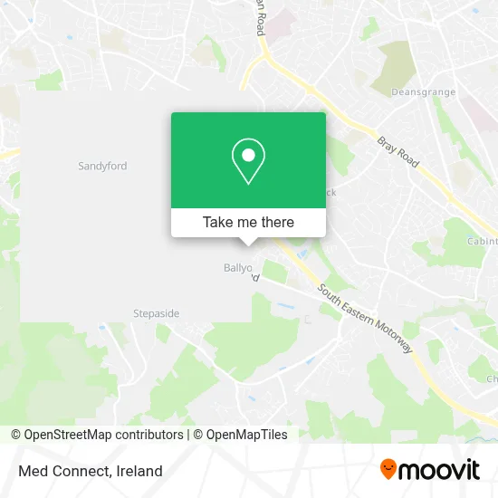 Med Connect map