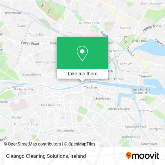 Cleango Cleaning Solutions map