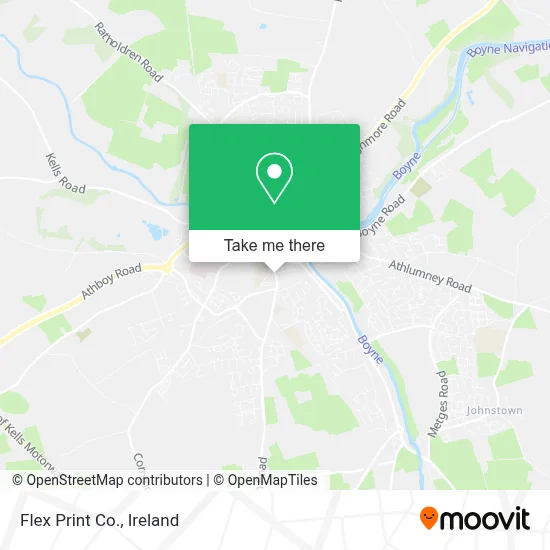 Flex Print Co. map