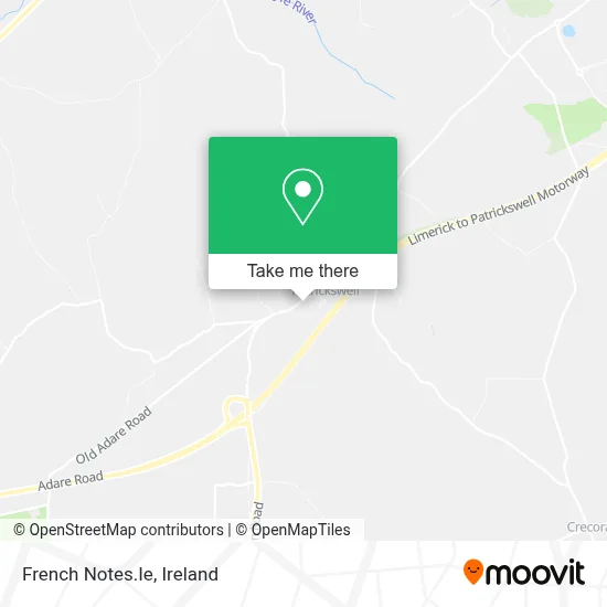 French Notes.Ie map
