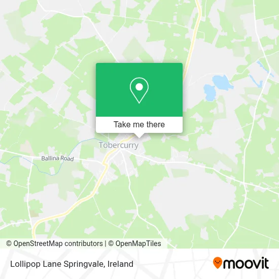 Lollipop Lane Springvale map