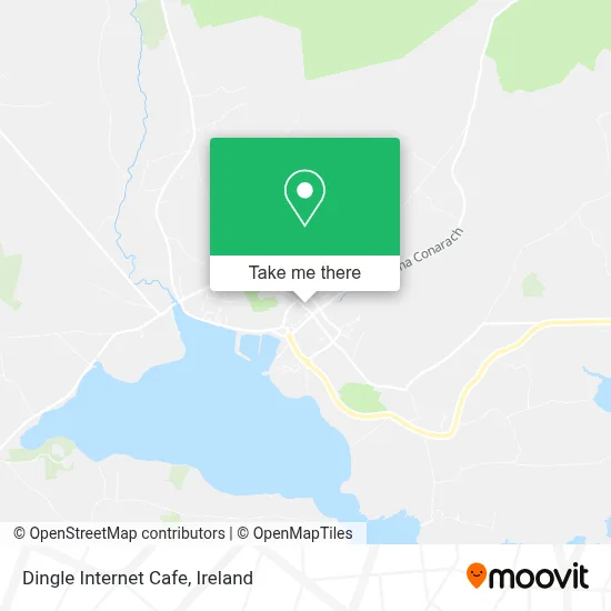 Dingle Internet Cafe map