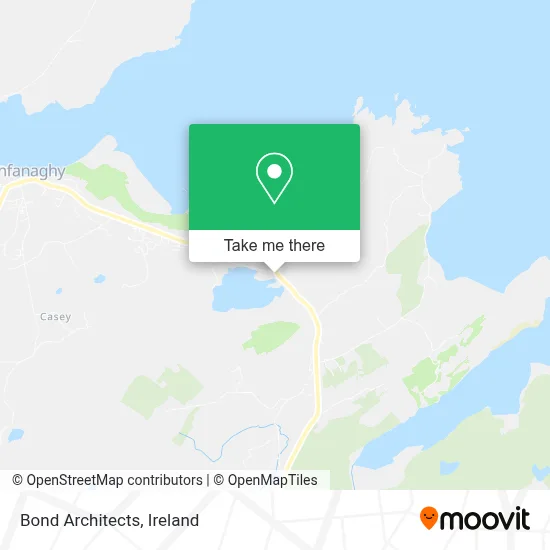 Bond Architects map