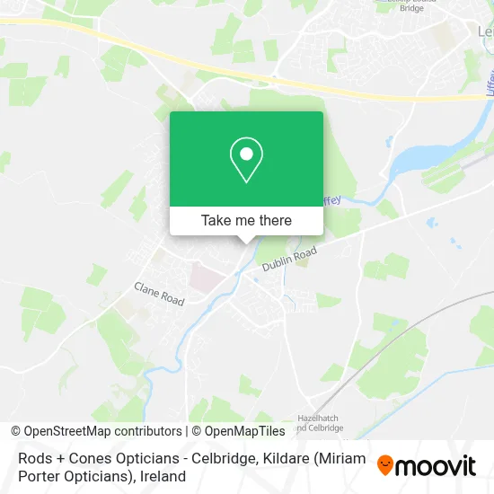 Rods + Cones Opticians - Celbridge, Kildare (Miriam Porter Opticians) map