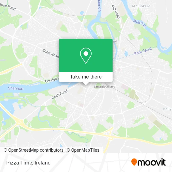 Pizza Time map