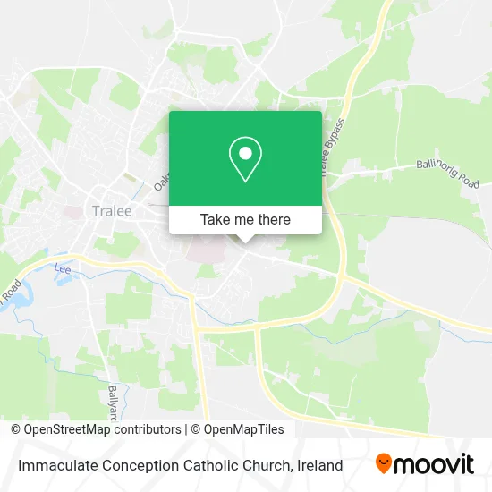 Immaculate Conception Catholic Church map