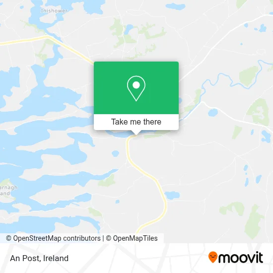 An Post map