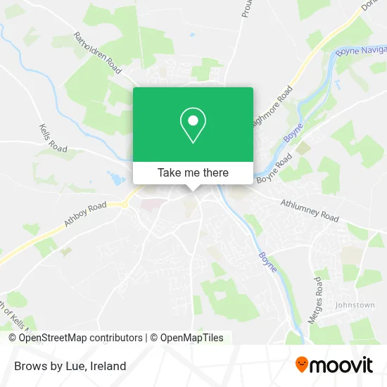 Brows by Lue map