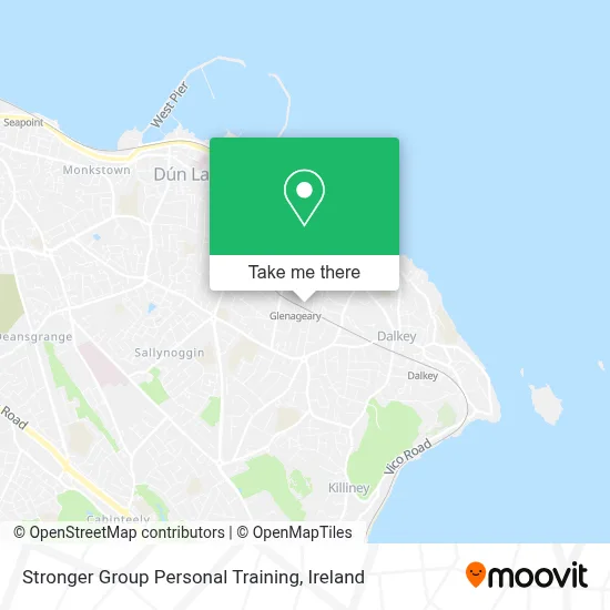Stronger Group Personal Training map