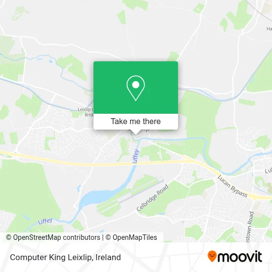 Computer King Leixlip map