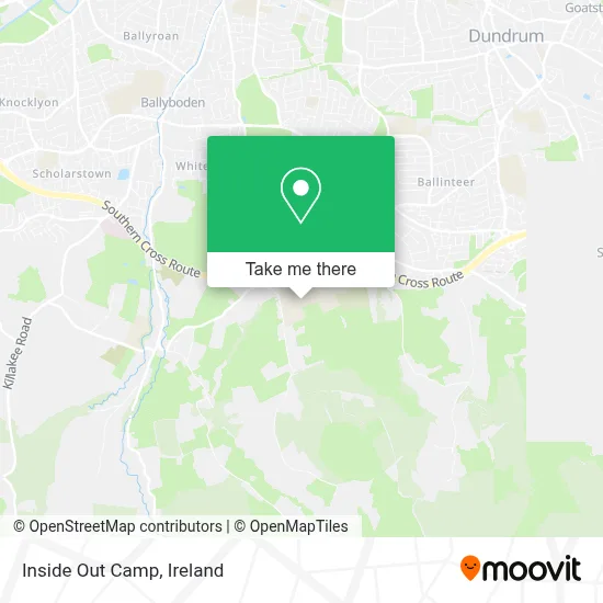 Inside Out Camp map