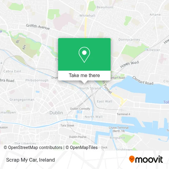 Scrap My Car map
