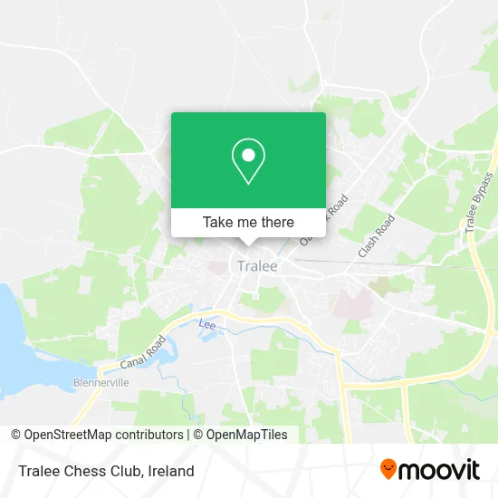 Tralee Chess Club map