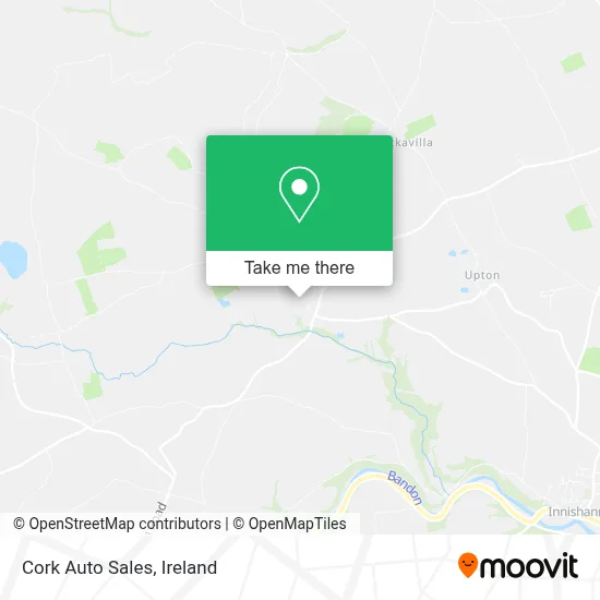 Cork Auto Sales map