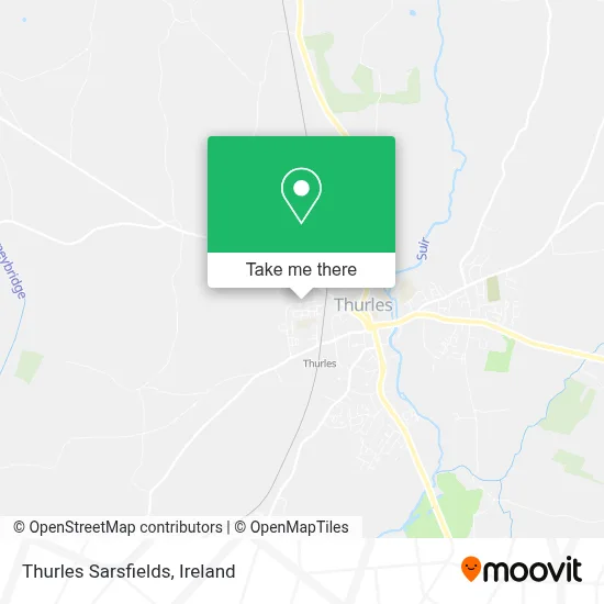 Thurles Sarsfields map