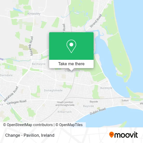 Change - Pavilion map