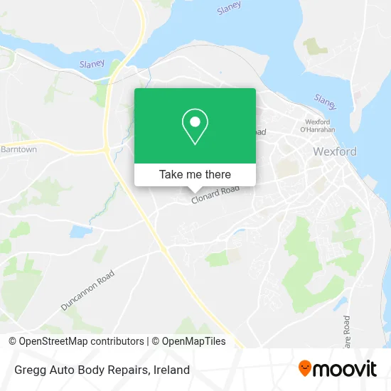 Gregg Auto Body Repairs map