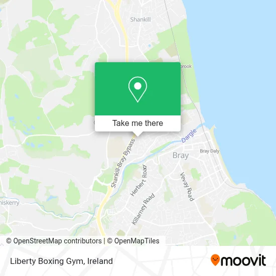 Liberty Boxing Gym map