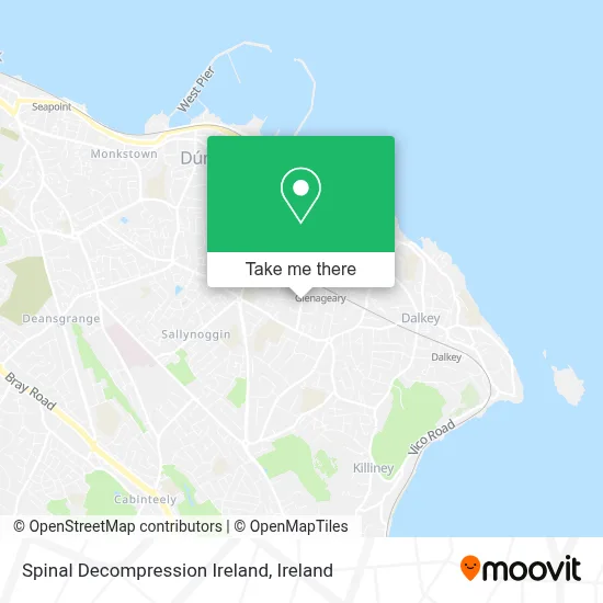 Spinal Decompression Ireland map