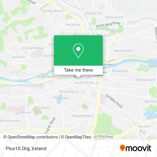 Plus10.Org map