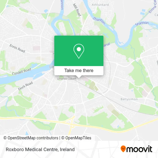 Roxboro Medical Centre map