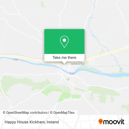 Happy House Kickham map