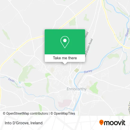 Into D'Groove map