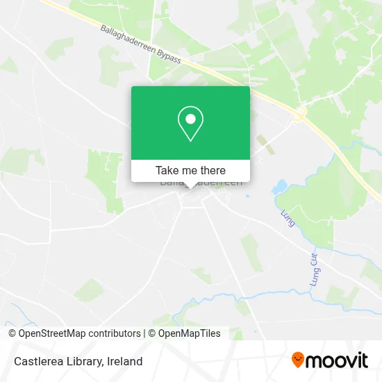 Castlerea Library map