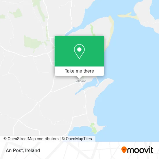 An Post map