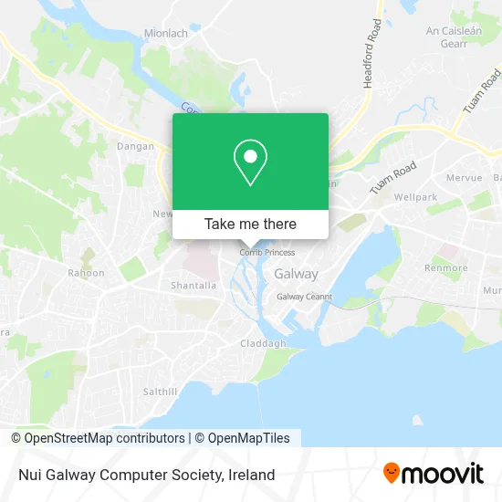Nui Galway Computer Society map