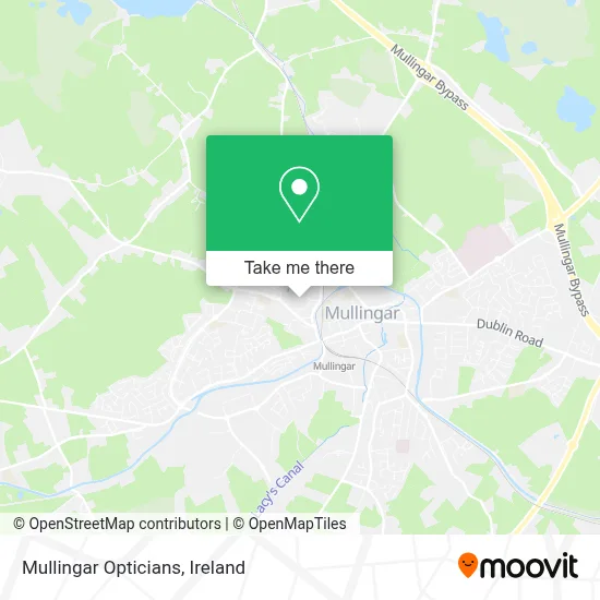 Mullingar Opticians map