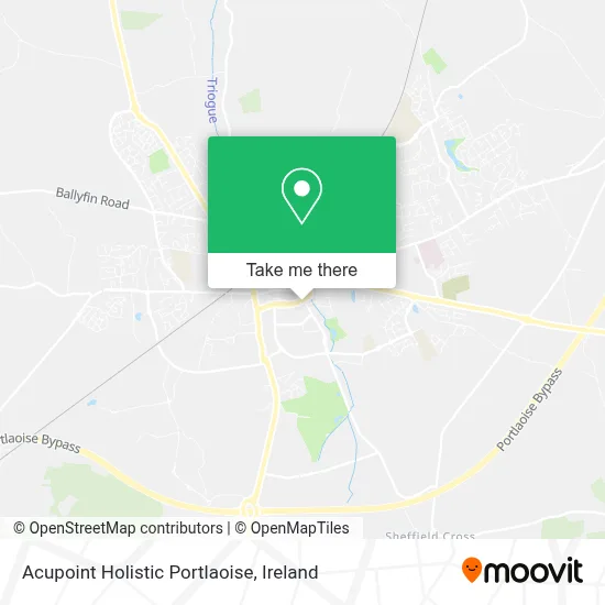 Acupoint Holistic Portlaoise map