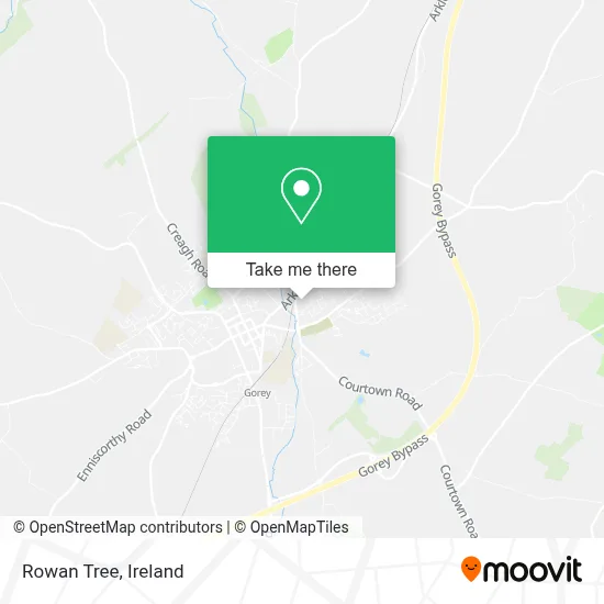 Rowan Tree map