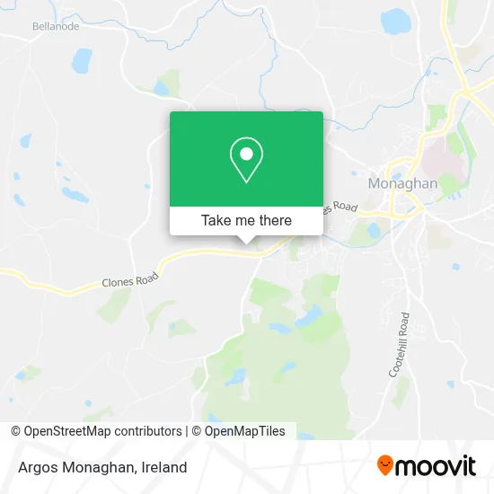 Argos Monaghan map